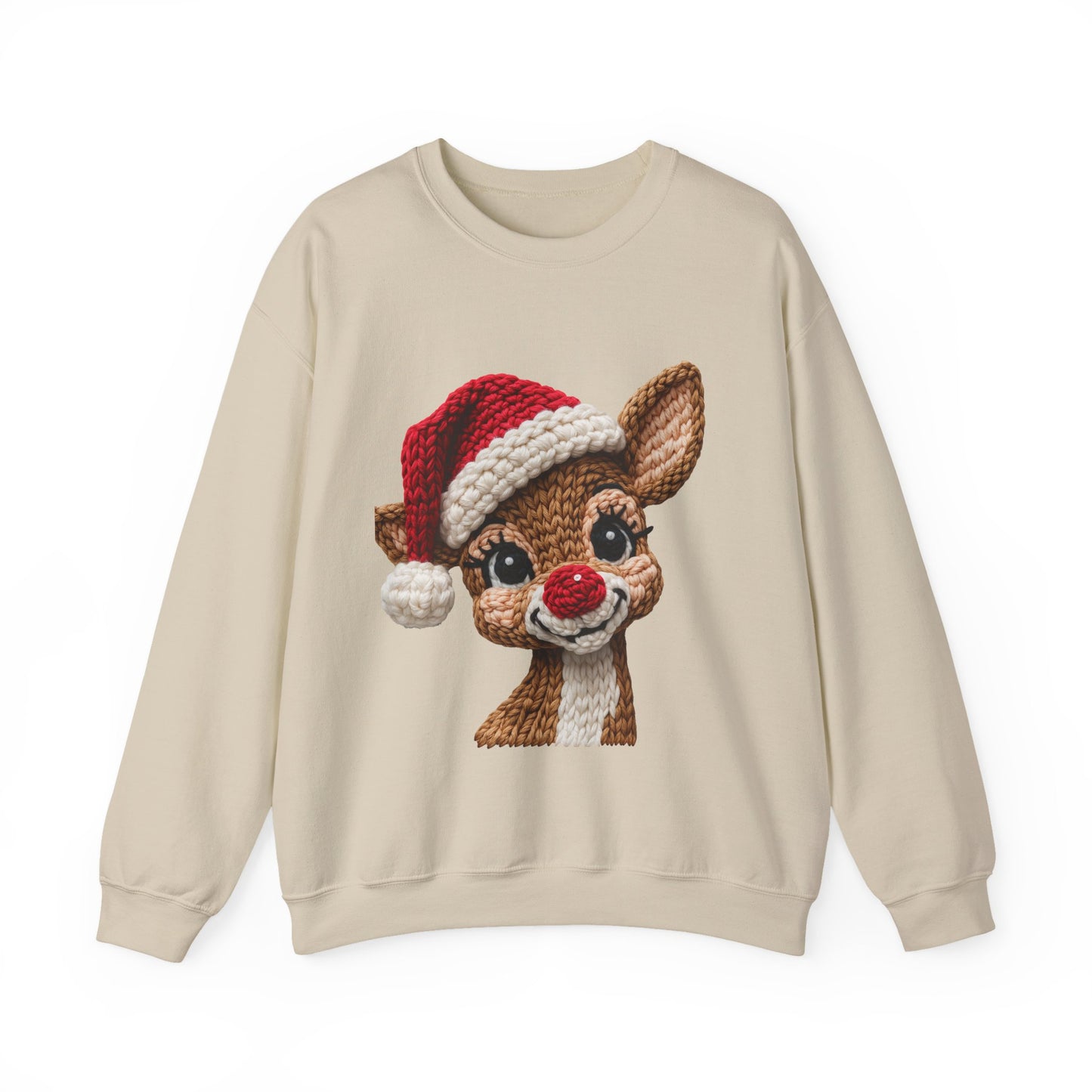 Crochet Reindeer Sweater