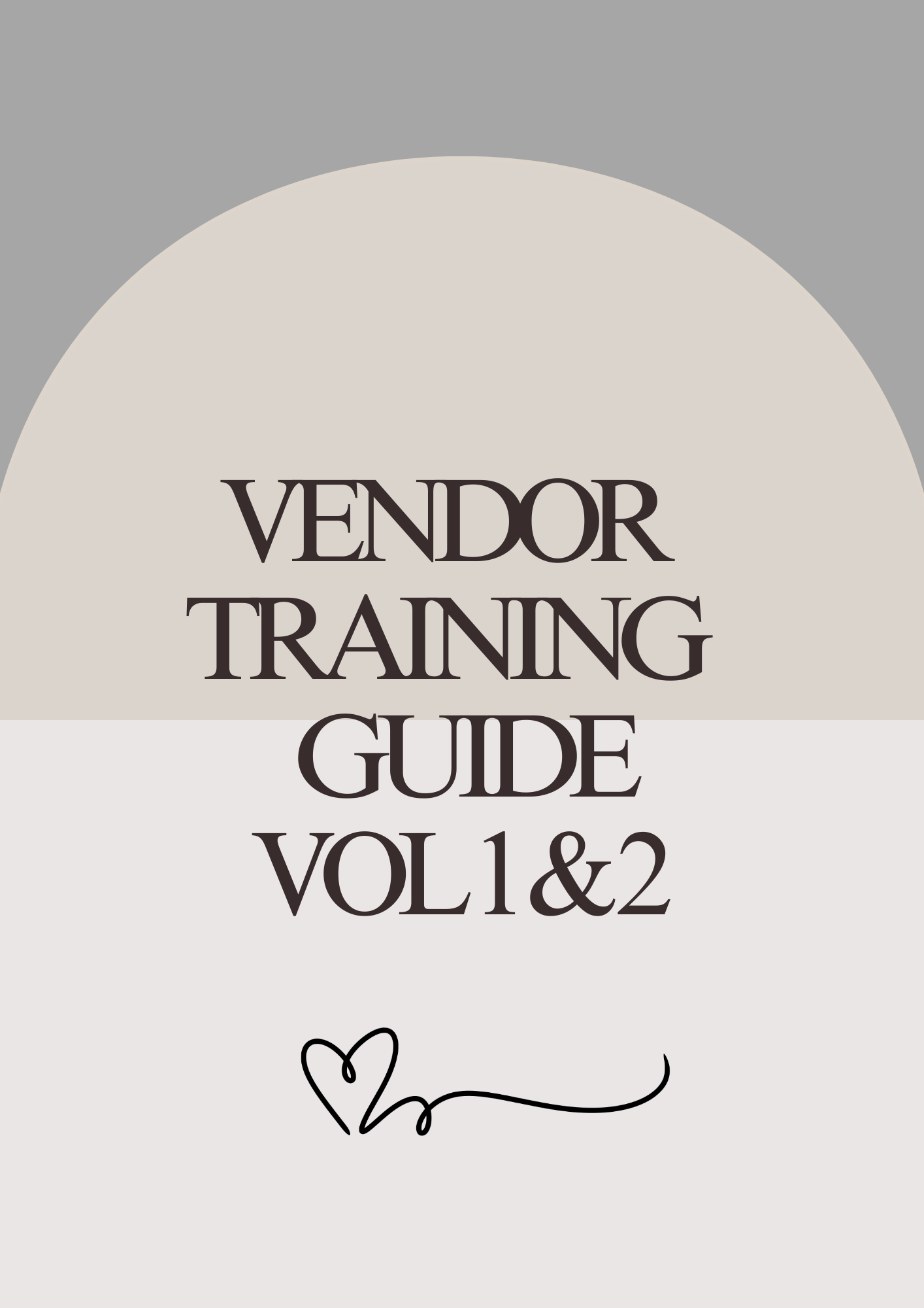 Vendor package Vol 1 & 2 2025 mentor training