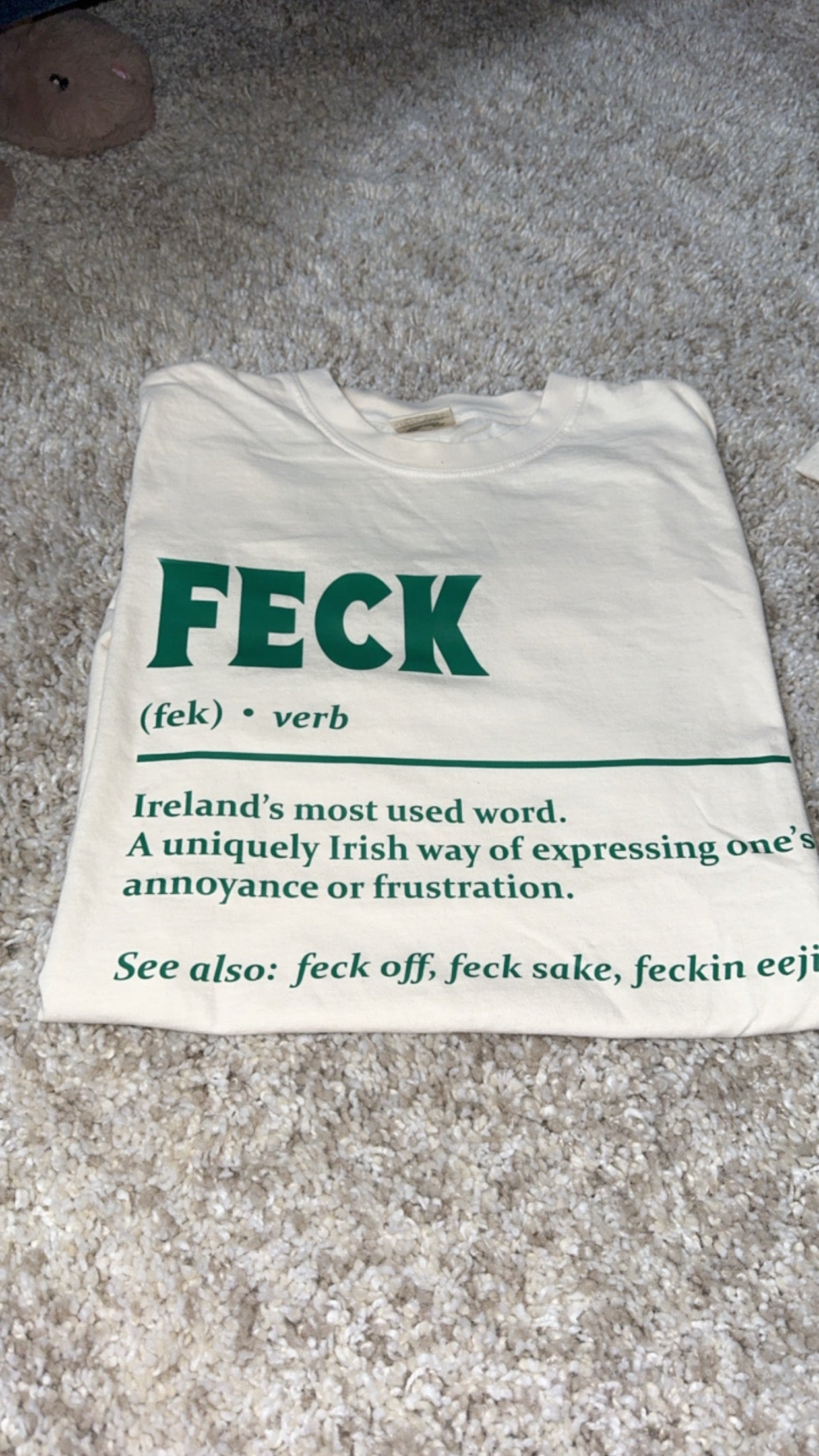 Irish tshirt