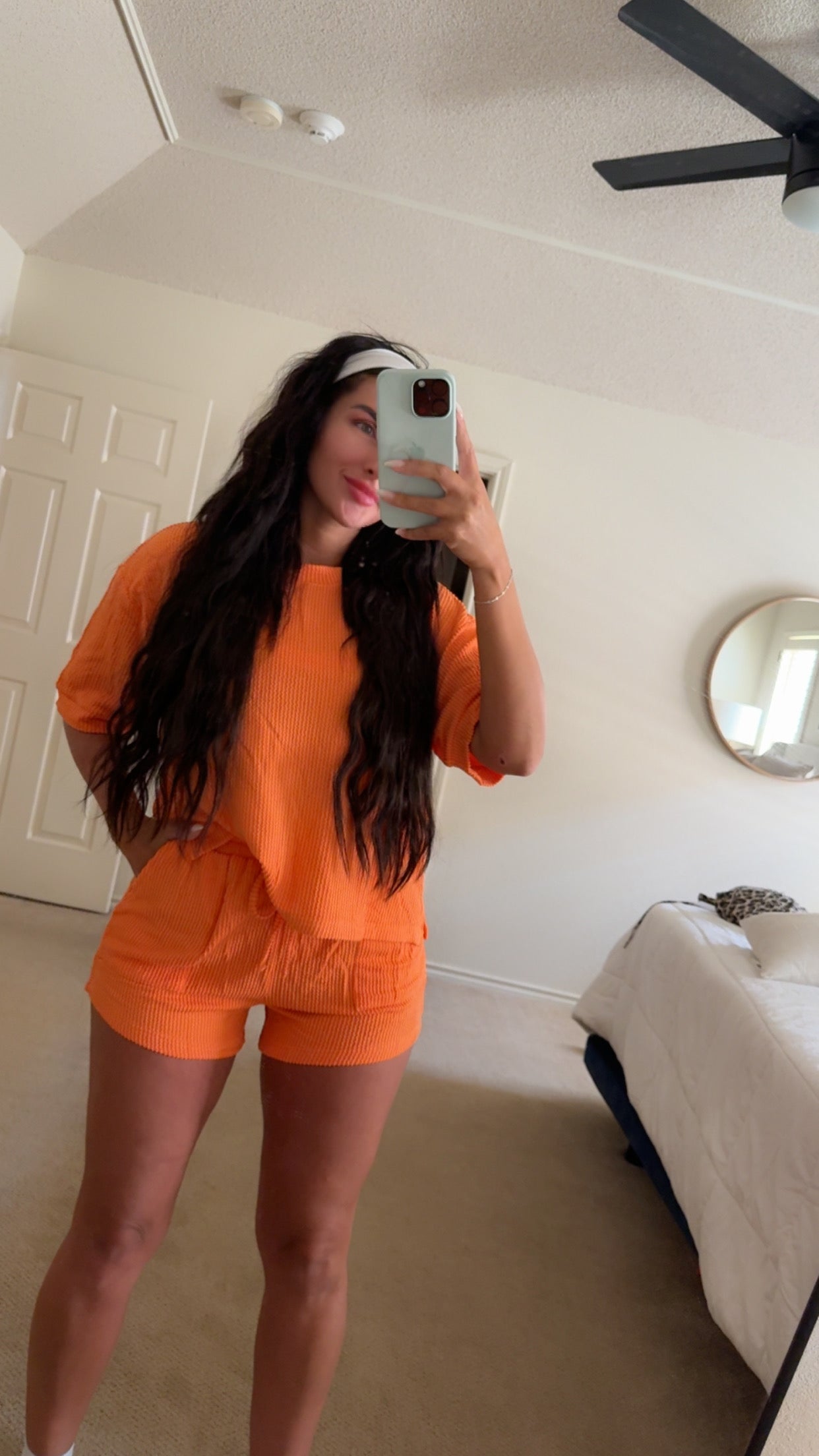 Orange lounge set
