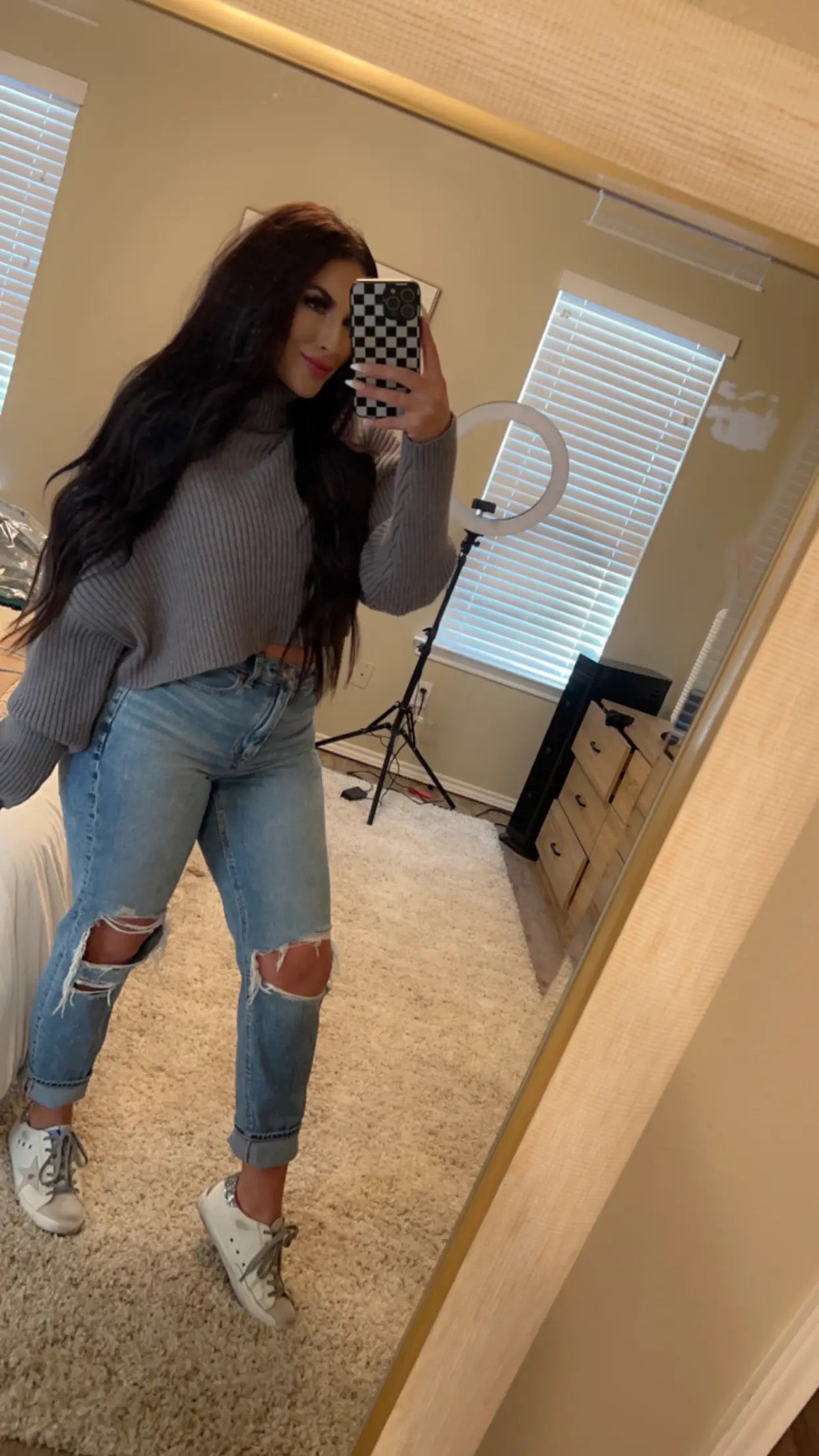 Gray Sweater