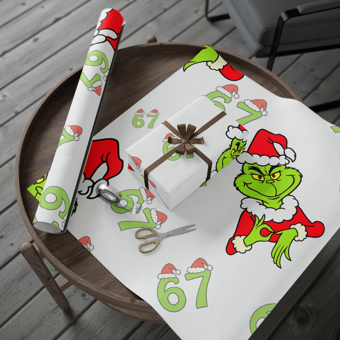 Mean Man Wrapping Paper
