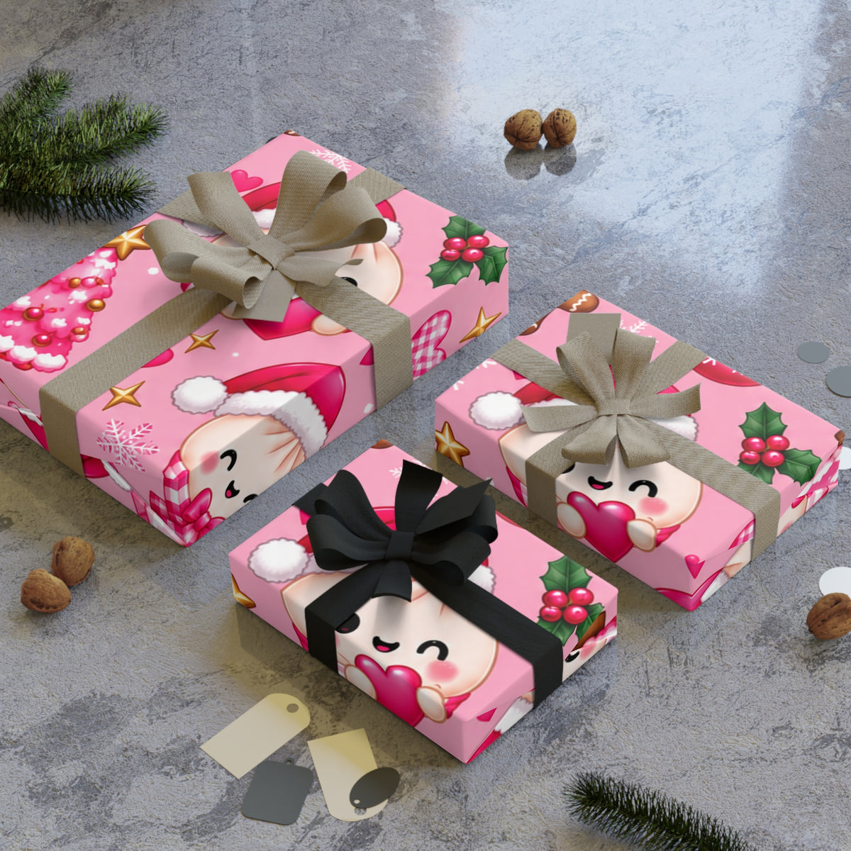 Gift Wrapping Paper Rolls, 1pc
