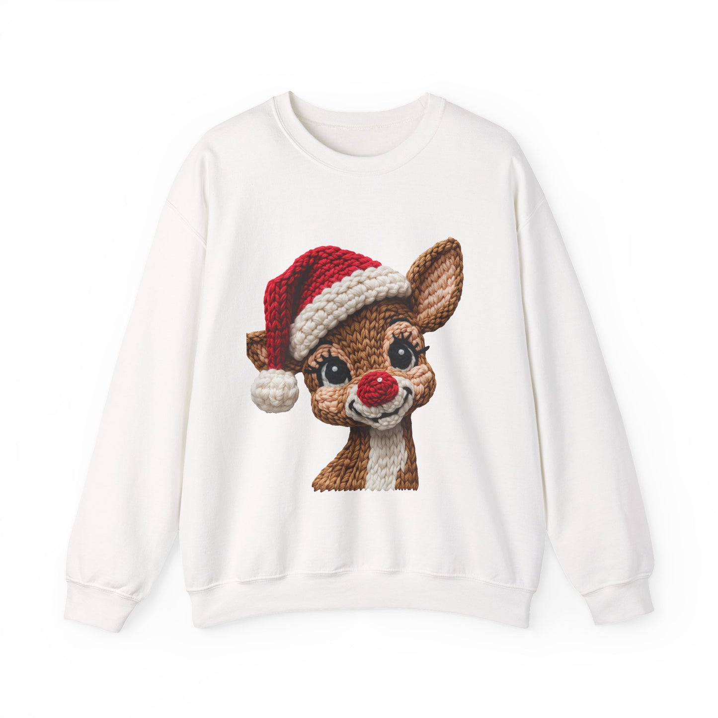 Crochet Reindeer Sweater