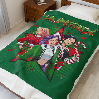 KPOP Christmas Blanket