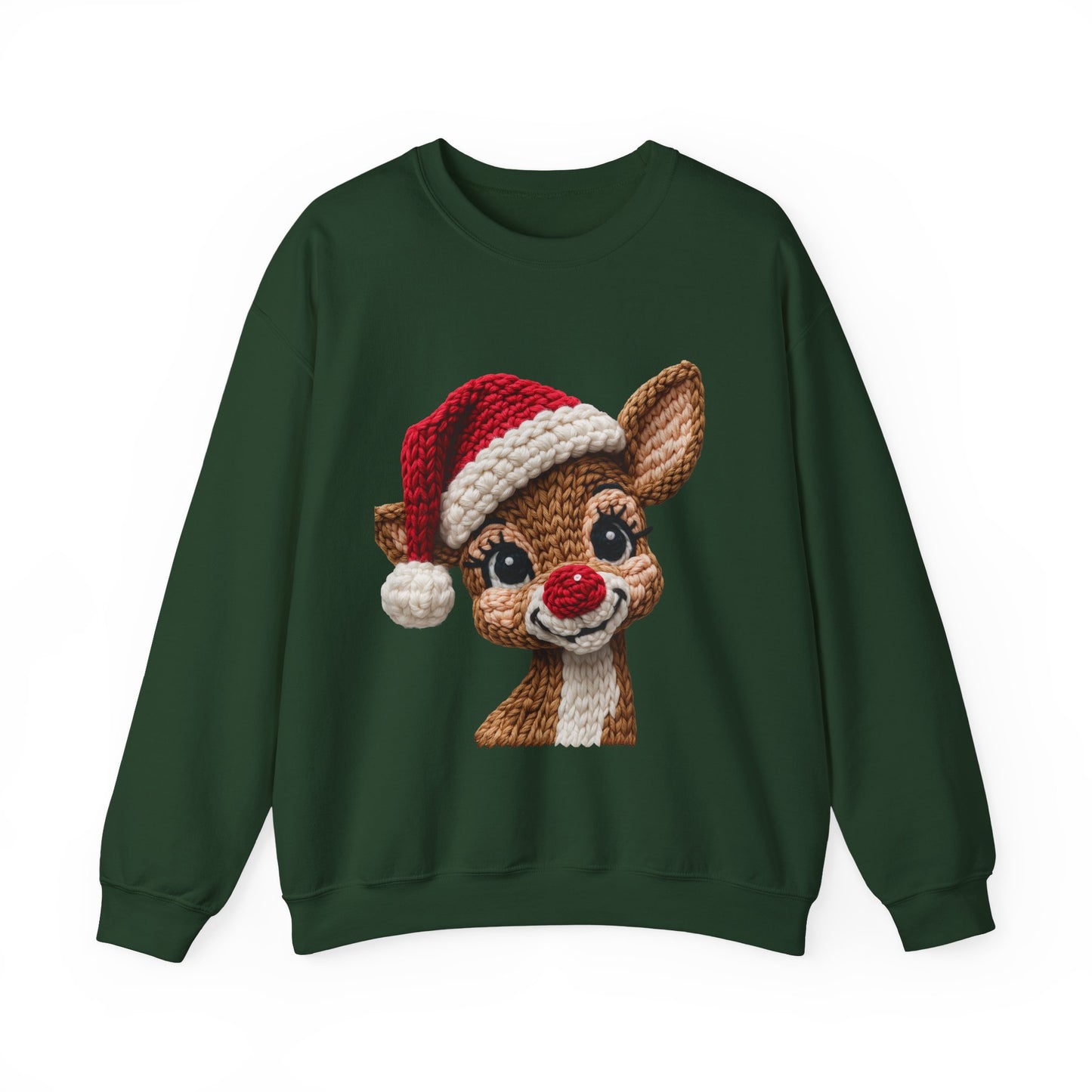 Crochet Reindeer Sweater