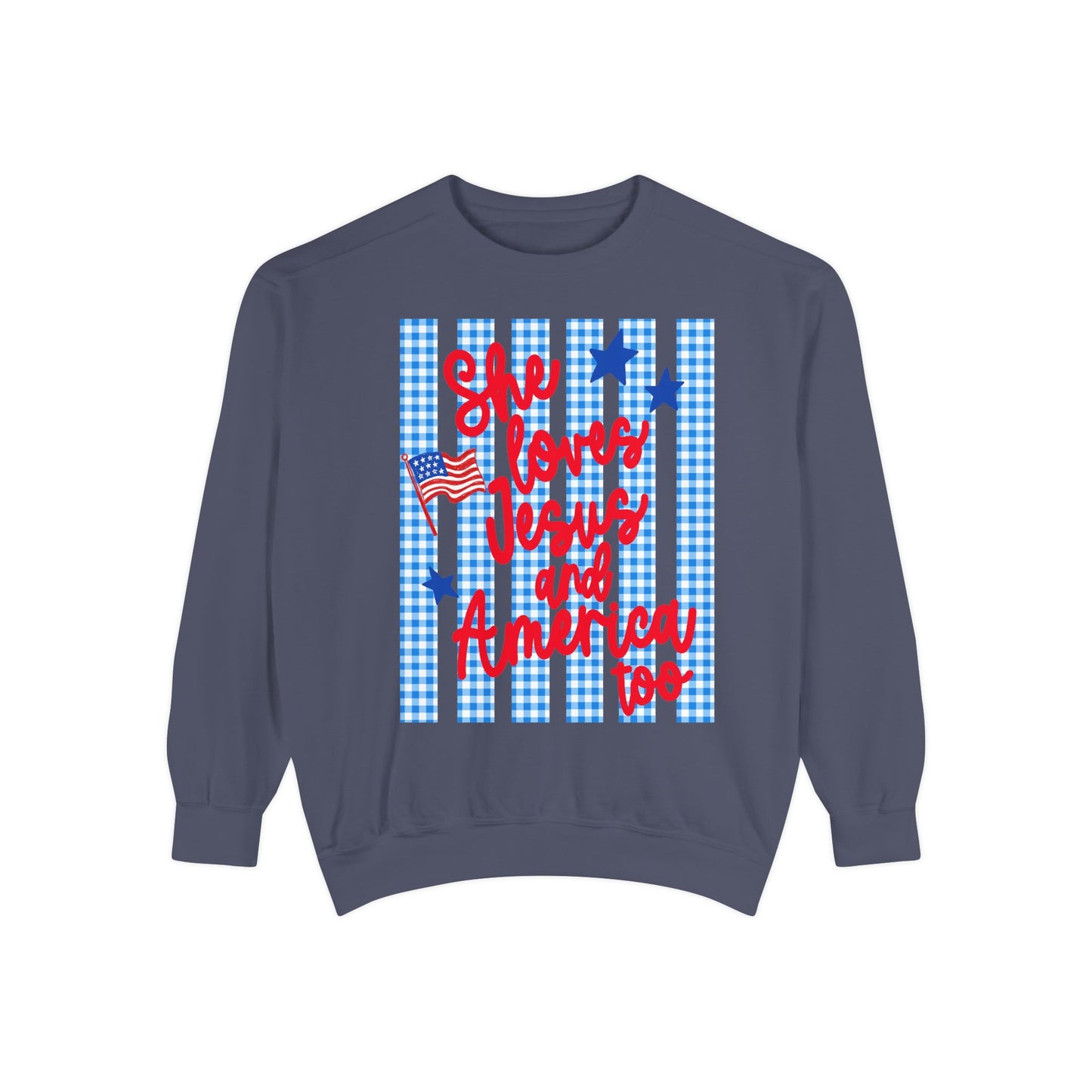 Unisex Garment-Dyed Sweatshirt