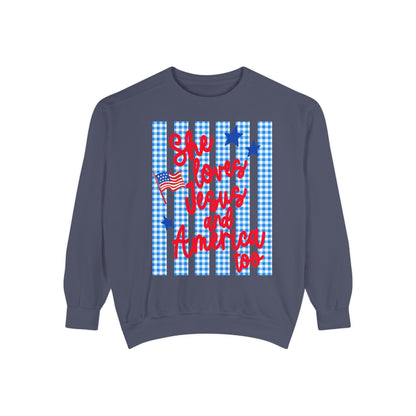 Unisex Garment-Dyed Sweatshirt