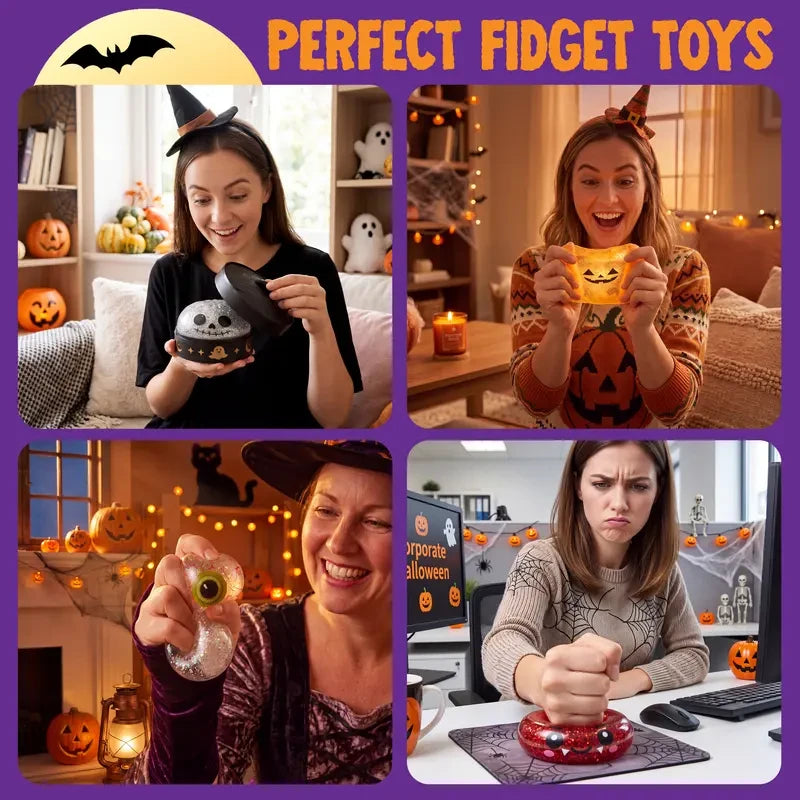 Halloween Dumpling Stress Relief Toy