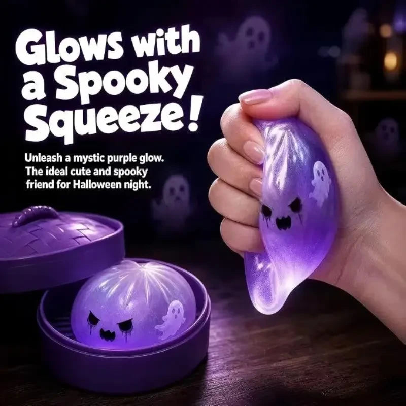 Halloween Ghost Baozi Squishy Toy