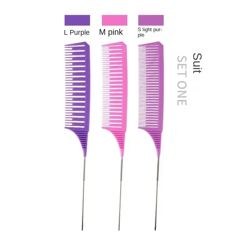 Salon Hair Dyeing Comb Set