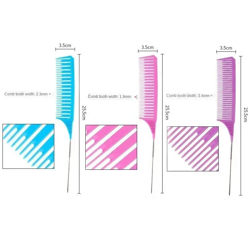 Salon Hair Dyeing Comb Set