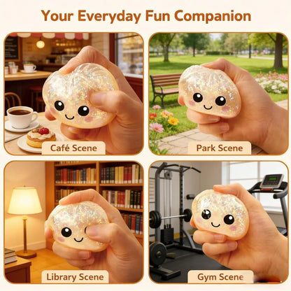 Glitter Dumpling Stress Ball