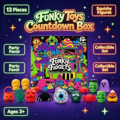 Spooky Squishy Halloween Advent Calendar