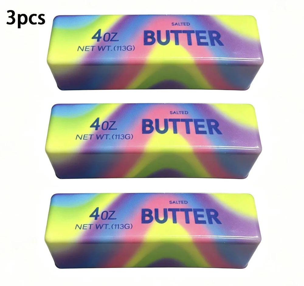 Rainbow Butter Stick Squishy Toy
