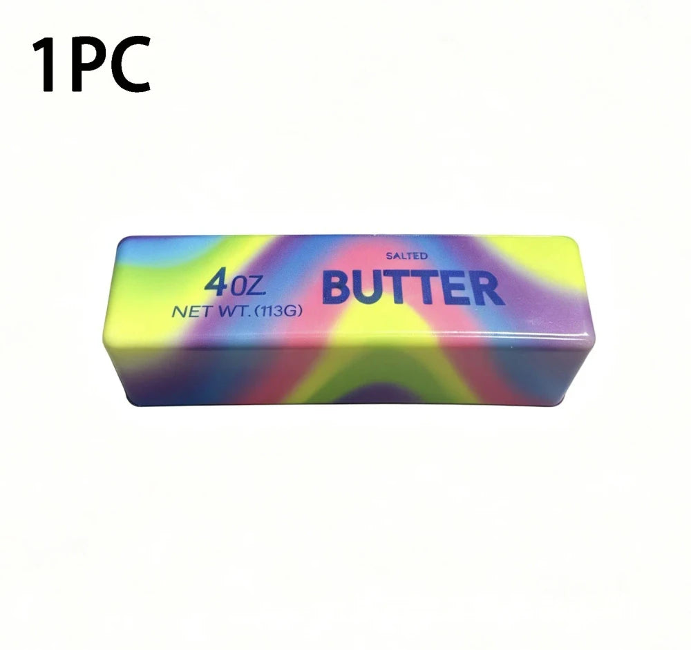 Rainbow Butter Stick Squishy Toy