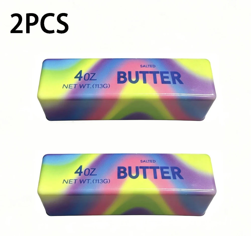Rainbow Butter Stick Squishy Toy