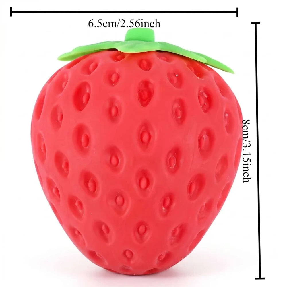 Jumbo Strawberry Stress Relief Squishy