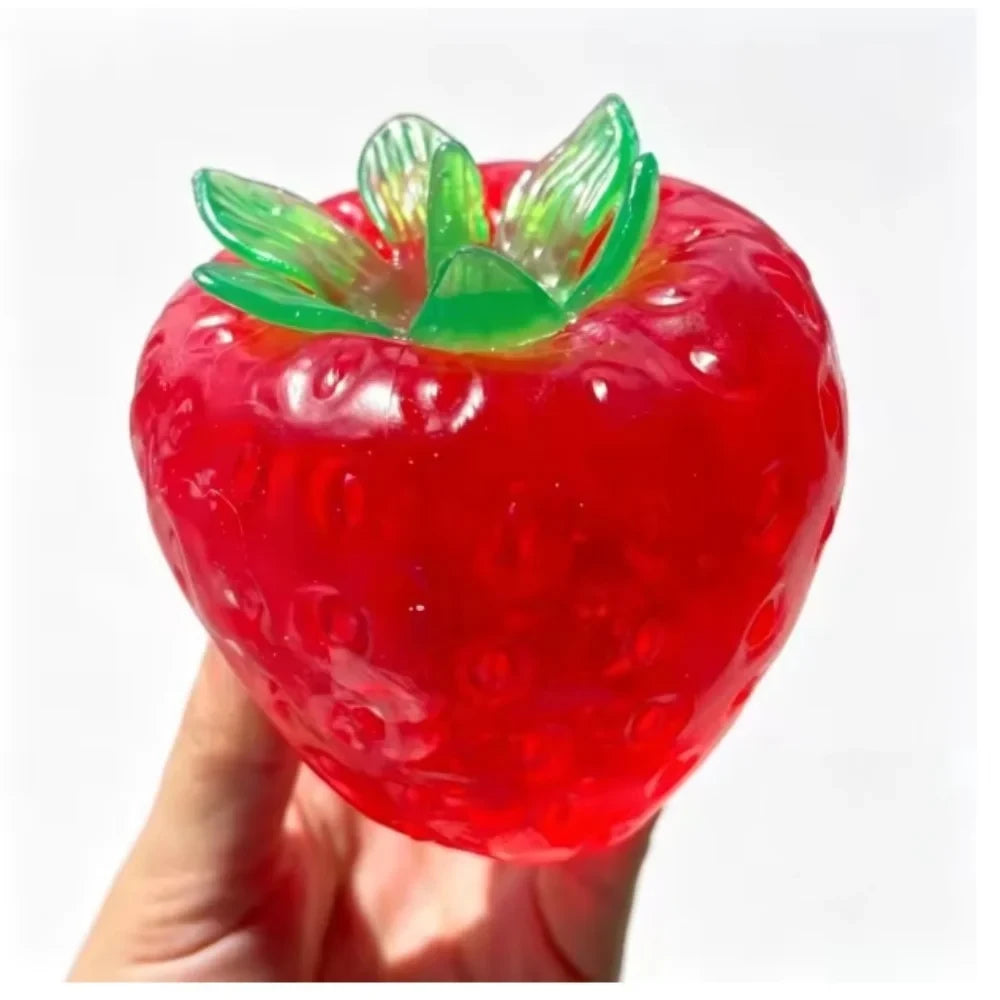 Jumbo Strawberry Stress Relief Squishy