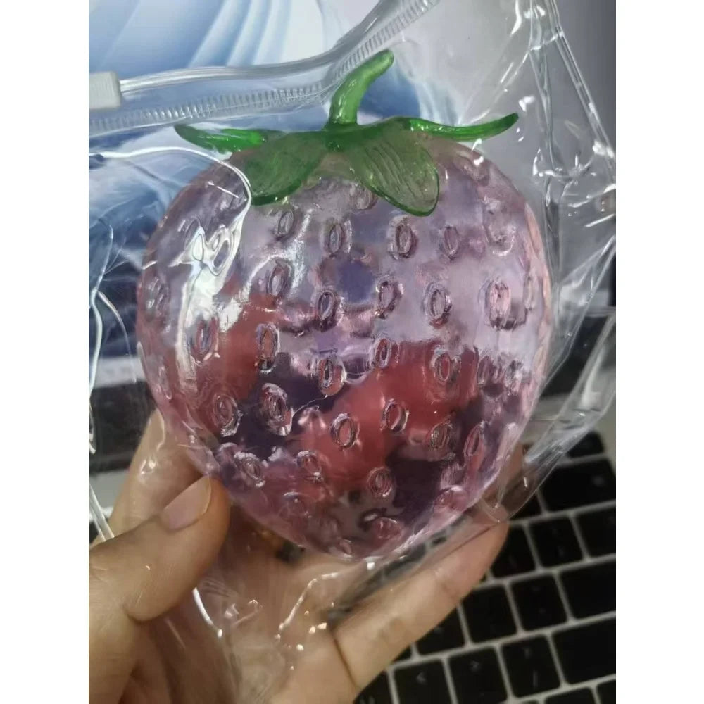 Jumbo Strawberry Stress Relief Squishy