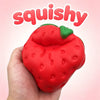 Jumbo Strawberry Stress Relief Squishy
