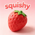 Super Jumbo Strawberry Stress Relief Toy