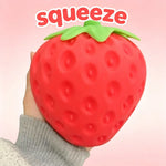 Super Jumbo Strawberry Stress Relief Toy