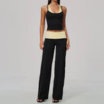 Contrast Color Yoga Tracksuit