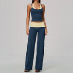 Contrast Color Yoga Tracksuit