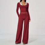 Contrast Color Yoga Tracksuit