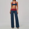 Contrast Color Yoga Tracksuit