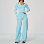 Contrast Color Yoga Tracksuit