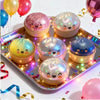 Gold Glitter Dumpling Squishy