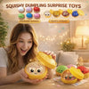Gold Glitter Dumpling Squishy