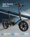 Compact Folding Electric City Bike