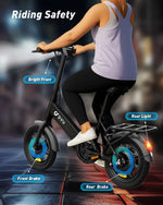 Compact Folding Electric City Bike