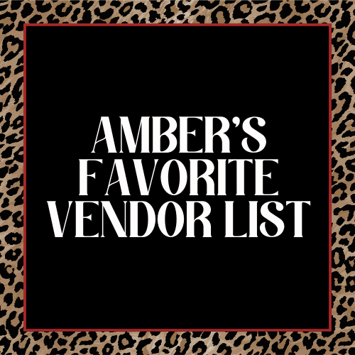 Amber's Favorite Vendor List - Digital Download