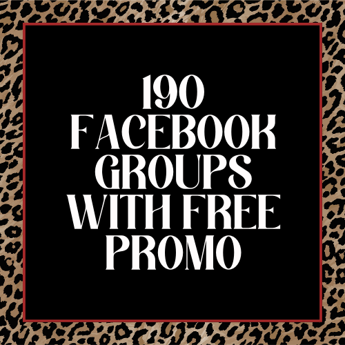 190 Facebook Groups with FREE Promo - Digital Download