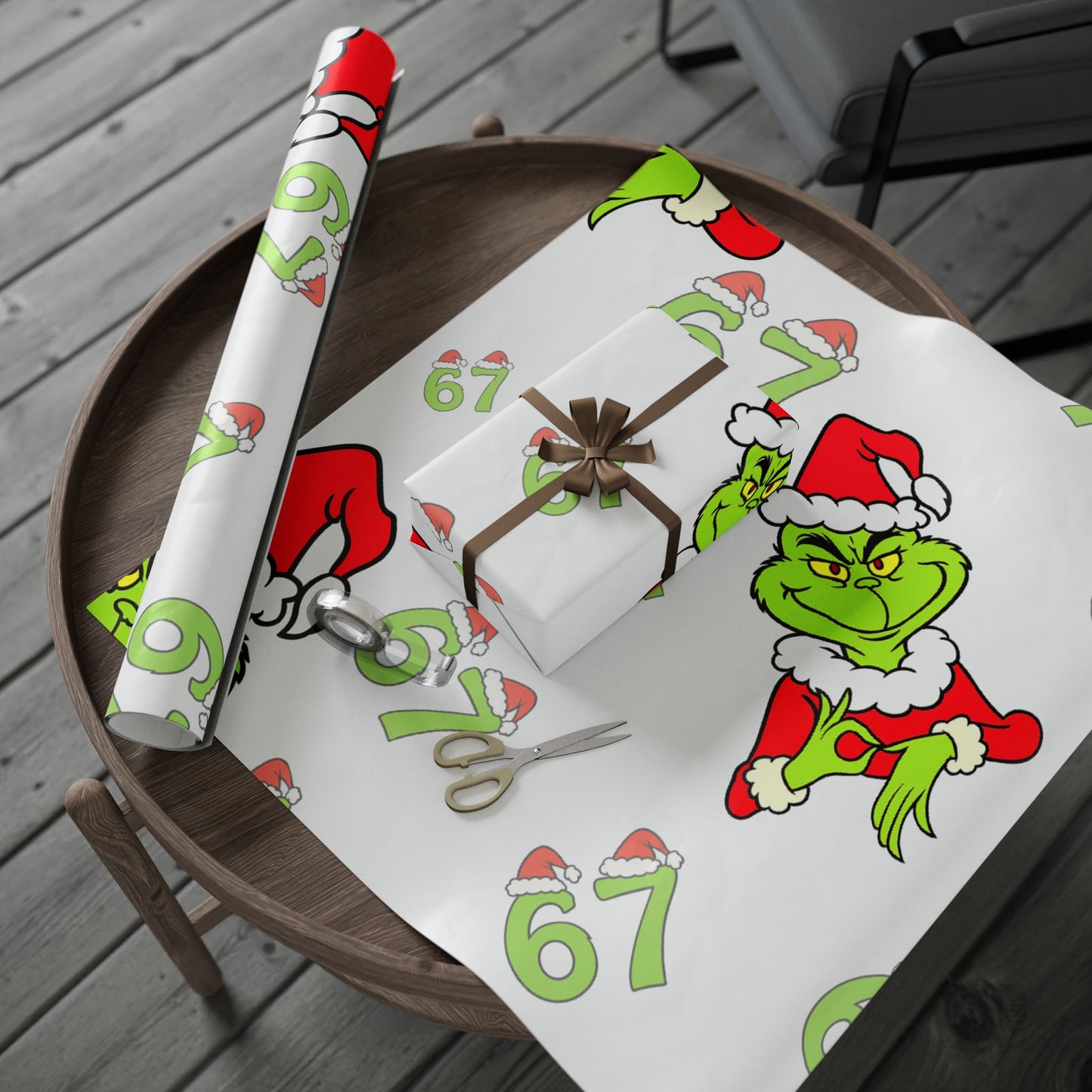 Mean Man Wrapping Paper
