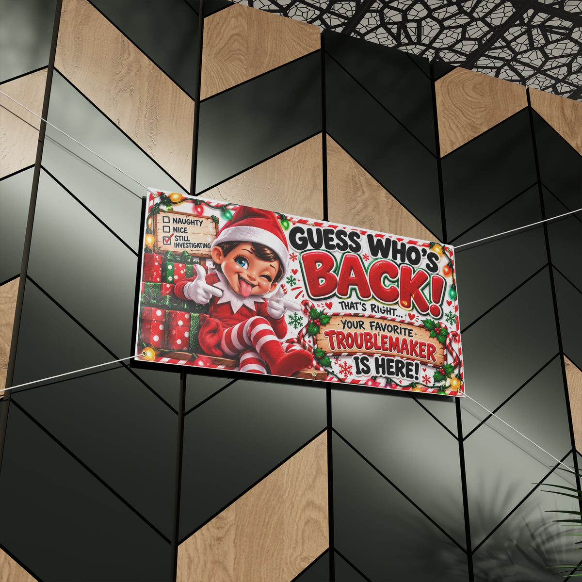 elf on the shelf Banner