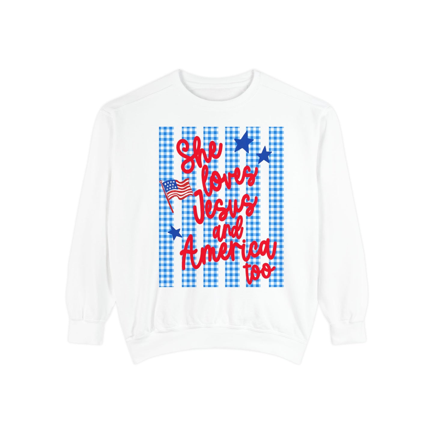 Unisex Garment-Dyed Sweatshirt