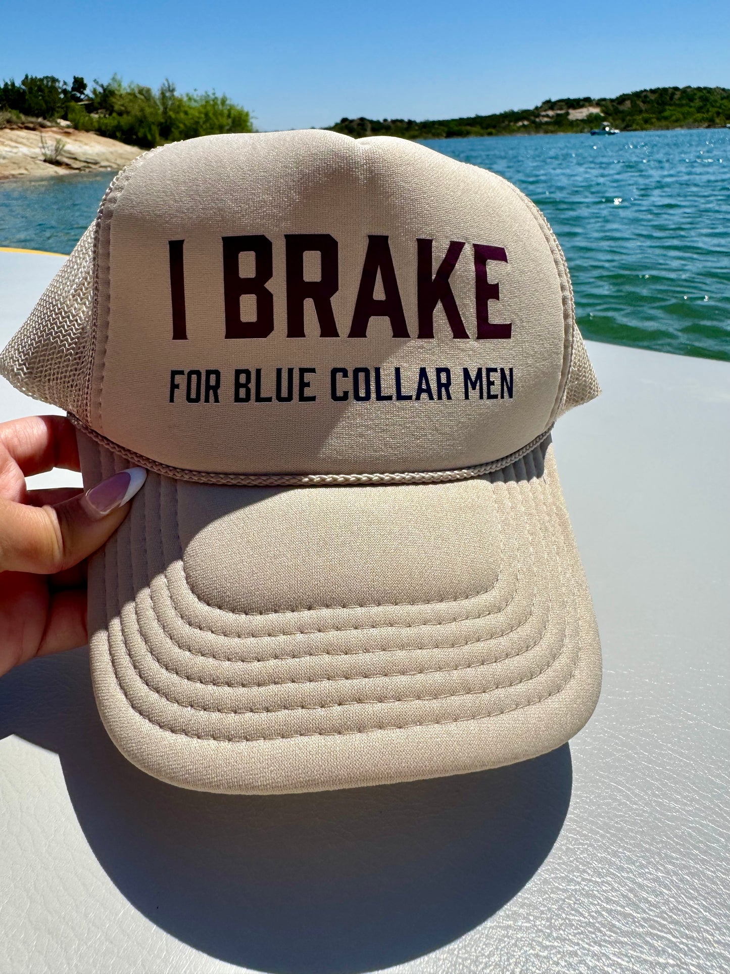 I Brake For Blue Collar Men