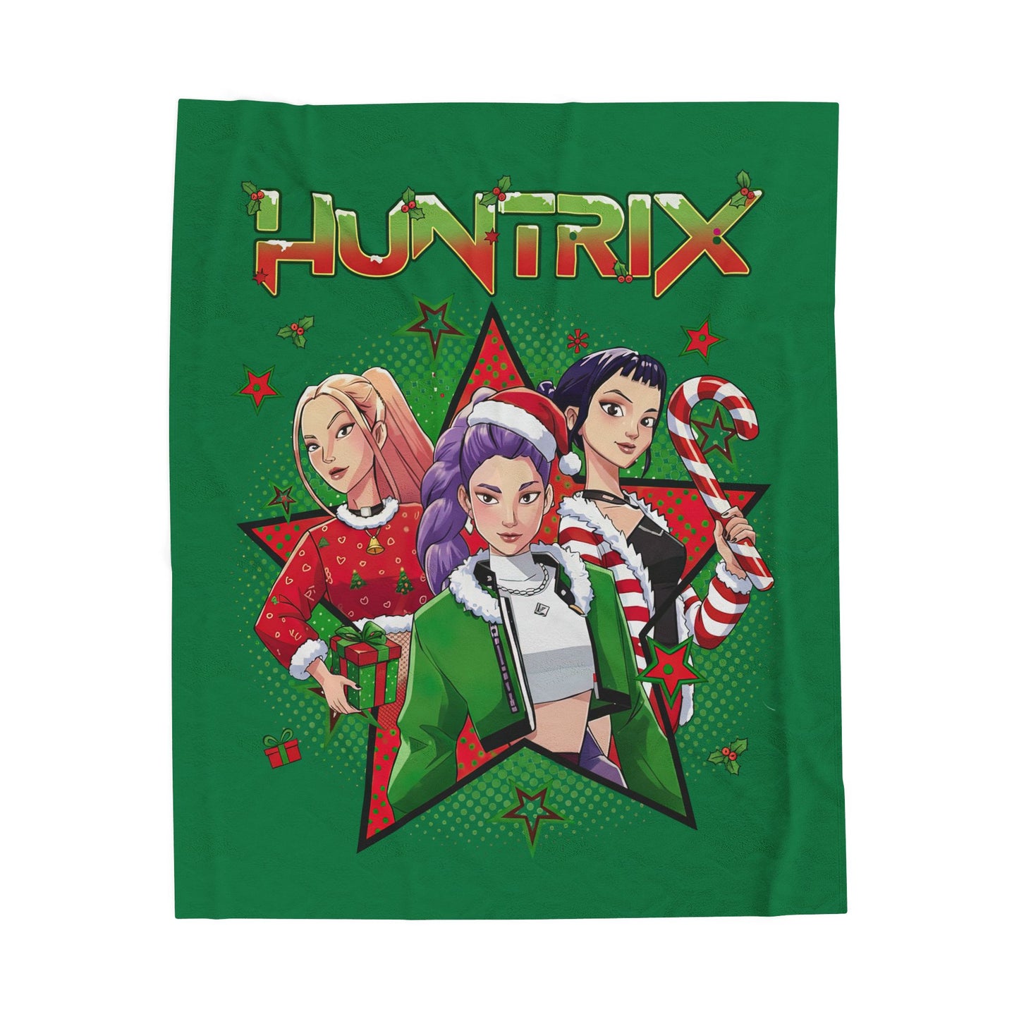 KPOP Christmas Blanket