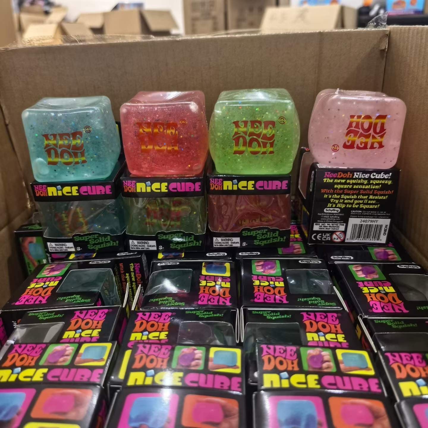 glitter squishy