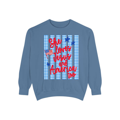 Unisex Garment-Dyed Sweatshirt