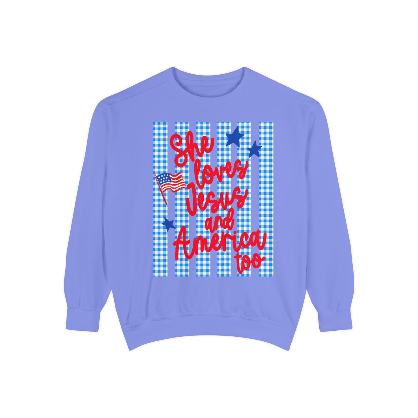 Unisex Garment-Dyed Sweatshirt