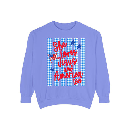 Unisex Garment-Dyed Sweatshirt