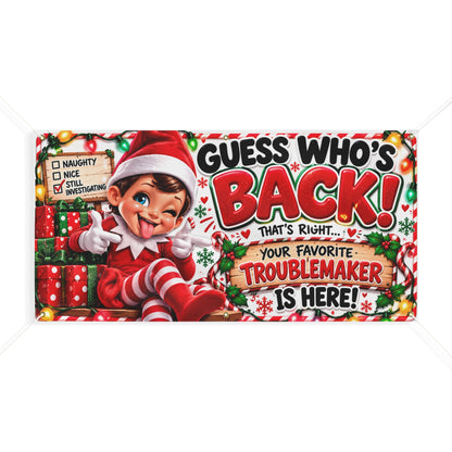 elf on the shelf Banner