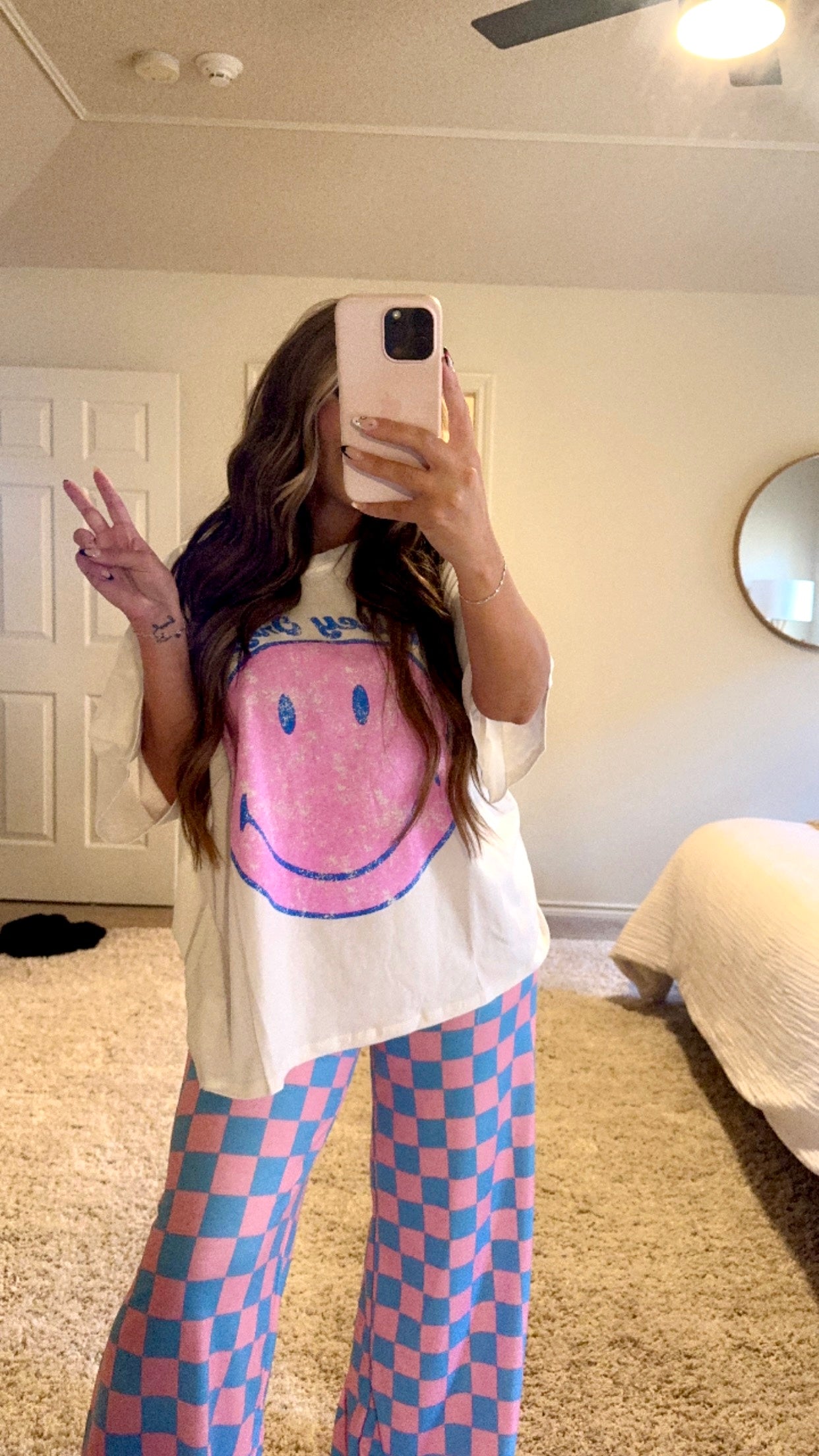 Smiley oversized tee