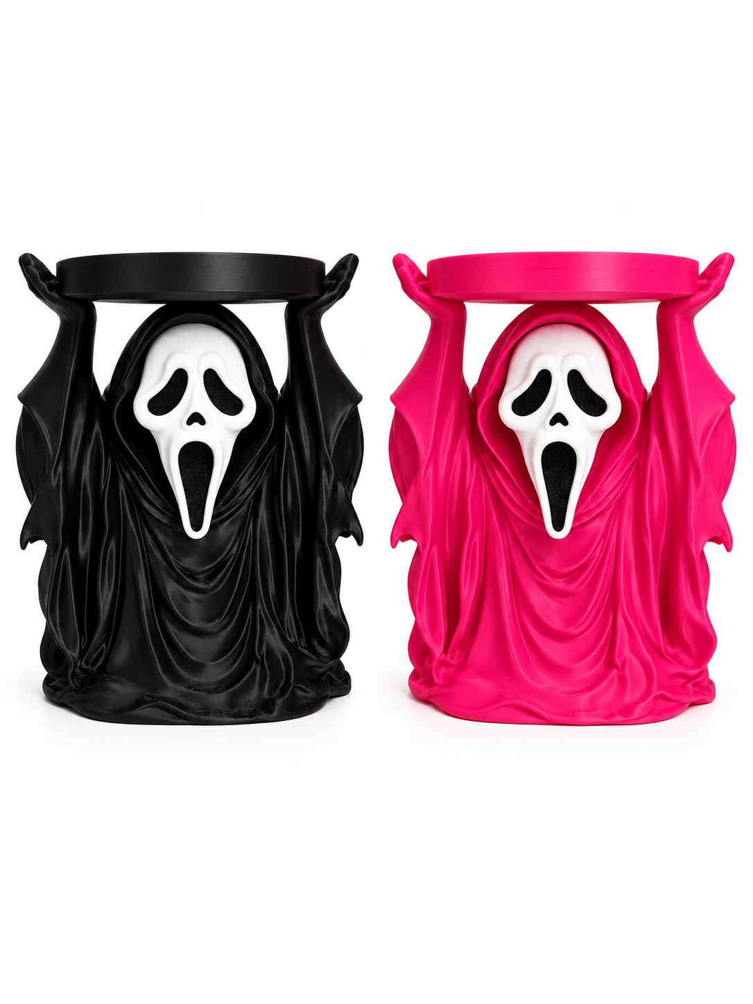 Ghost Face Candle Holder